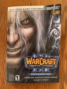 Warcraft 3 The Frozen Throne - Official Battle Chest Guide - BRADYGAMES - Picture 1 of 6