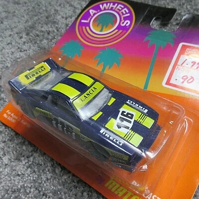 NOC MATCHBOX 1987 LA WHEELS LANCIA RALLY PIRELLI FERODO #116 VHTF RARE DIECAST - Image 1 of 3