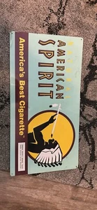 Vintage Original Natural American Spirit Cigarettes Metal Advertising Sign - Picture 1 of 4
