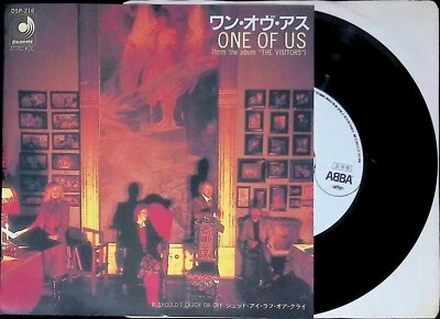 ABBA – One of Us / Should I Laugh or Cry PROMO DSP-216 1981 Japan 7"  EX - Image 1 of 4