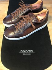 magnanni cuervo leather sneaker