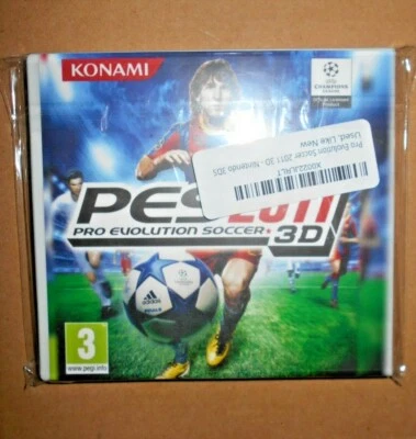 Pro Evolution Soccer PES 2011 3D Game (Nintendo 3DS) Used in new case / art - Image 1 of 2