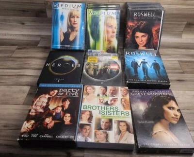 Lot of Heroes DVD Boxed Sets  Seasons 1, 2 Roswell 1,2 Medium 1,2 Party Of Five - Image 1 of 4