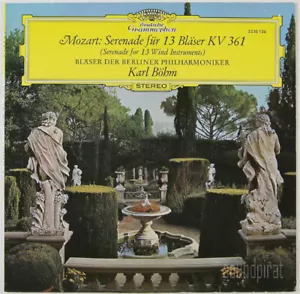 KARL BOHM MOZART SERENADE FÜR 13 BLASINSTRUMENTE DGG ED.1 STEREO 2530136 NM - Bild 1 von 3