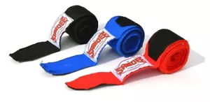 Sandee Boxe Fasce Mani Muay Thai Bende Mani 250cm 500cm Cotone Fasce - Foto 1 di 17