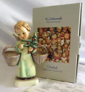 Hummel Goebel Figurine CHRISTMAS ANGEL 6.25" #301 TMK6 SIGNED Scrobek EUC w/Box - Picture 1 of 9