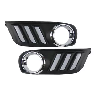 LED Daytime Running Light Turn Indicator Fog Lamp Bumper For Nissan Tiida 12-15 - Picture 1 of 9