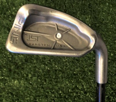 PING IST White DOT Single 5 Iron, RH, 38.25", X-Flex Aldila Graphite, 9-10 VGC - Image 1 of 4