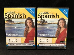 Instant Immersion: Levels 1, 2 Spanish Audio CD's 2011 - Picture 1 of 3