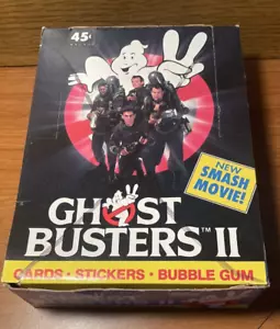 1989 Topps Ghostbusters 2 II Movie Trading Cards Wax Box 36 Stück - Bild 1 von 8