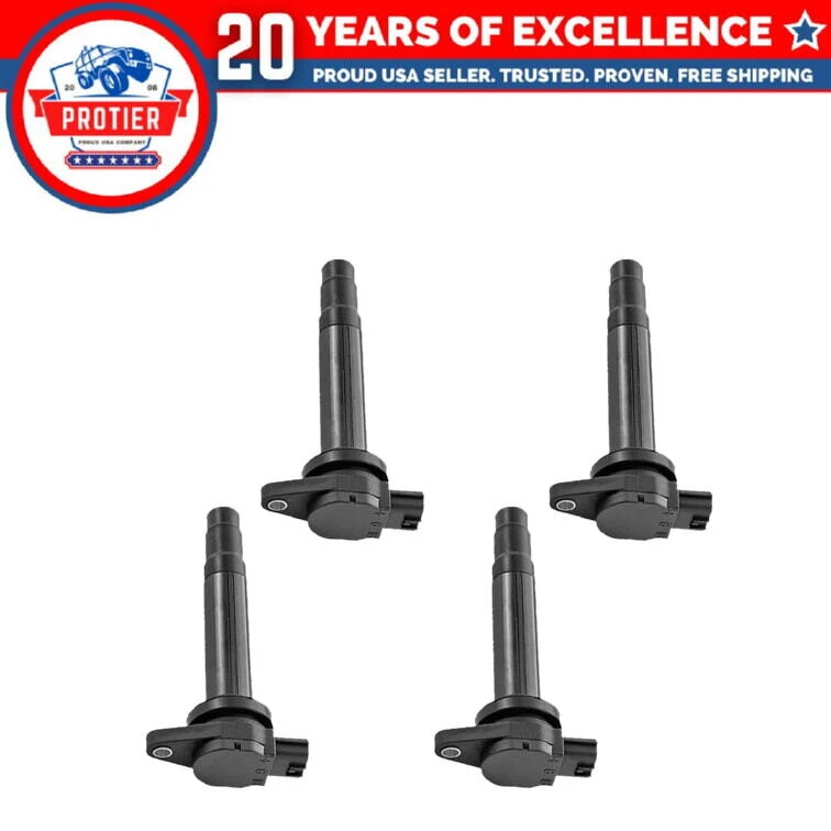 Set of 4 Ignition coil Compatible with 2000 2001 Nissan Sentra 1.8L L4 - Image 1 of 1