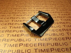 24mm Swiss 316L Stainless PVD Buckle BELL & ROSS Leather Band Watch Strap - Picture 1 of 3