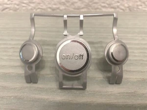25. Tastensatz 3-teilig Silber/Chrom für Bosch Kaffeepad-Automat Gustino FD8512 - Bild 1 von 5