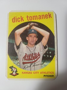 1959 Topps Dick Tomanek P card #369