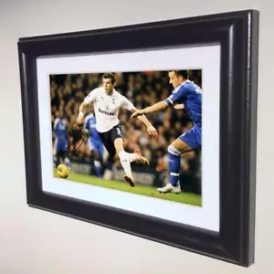 Signed Gareth Bale Tottenham Hotspur Spurs Autographed Photo Picture Frame sm 2 - Picture 1 of 1