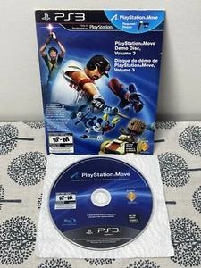 PlayStation 3 Move Demo Disc Volume 3 (Need Move Controller & Camera) PS3 - Picture 1 of 3