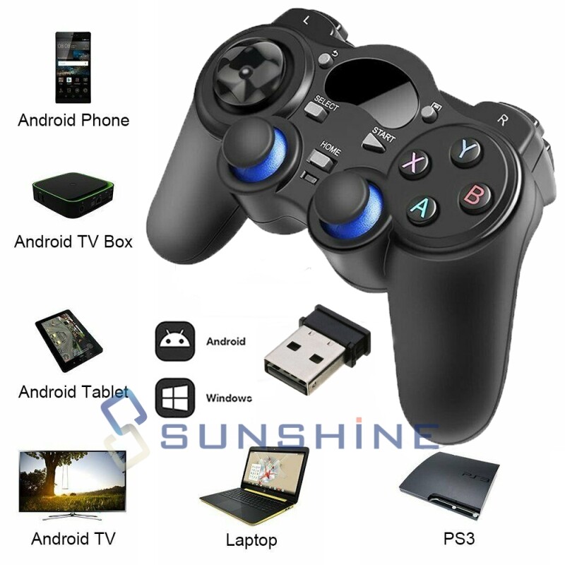 For Xbox 360 Ps3 Android Phone Pc 2 4g Wireless Game Controller Joystick Joypad Ebay