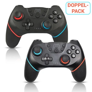 Dos 2x Wireless Pro Controller GamePad + Cable 🎮🎮✅ para Nintendo Switch 1 | 2 - Imagen 1 de 13