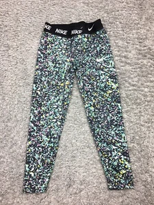 Nike Compression Pants Girls Size Large Stretch Skinny - Picture 1 of 13