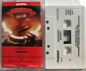 Krokus : Hardware (Cassette Tape 1981 Arista) *Very Good* - Picture 1 of 2