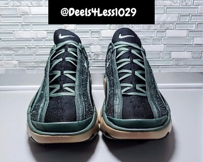 Nike Flyknit Bloom Running Mens Size 10.5/Womens 12 Green Khaki Black FD2149-301 - Image 1 of 4