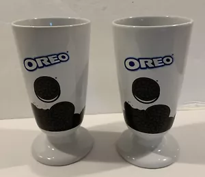 2er Set Keramik Oreo Eis Milchshake Malz Eisbecher Becher Gläser - Bild 1 von 7