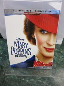 Mary Poppins Returns (Blu-ray, 2018) NEW