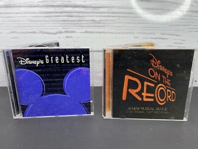 Disney's On The Record: A New Musical Revue 2CD Album And Disney Greatest Vol 1 - Image 1 of 4