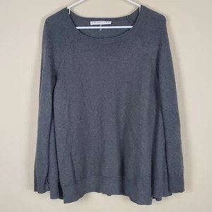 Trina Turk Dark Gray Sweater Capelet Size Large - Picture 1 of 8