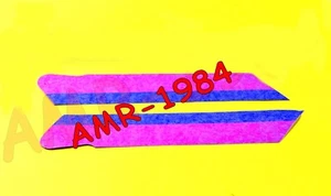 Serie Calcomanías Adhesivos Cáscara Central APRILIA AF1 125 1986 Blanco Negro - Imagen 1 de 1