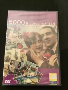 5000 cartes postales illustrées des années 1900 bibliothèque numérique DVD NEUVES & EMBALLAGE D'ORIGINE - Photo 1/2
