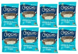 8er Pack ChocXO Bio Dunkle Milch Schokolade Kekse Tassen, 30ct (14,8 oz) jede Packung - Bild 1 von 5