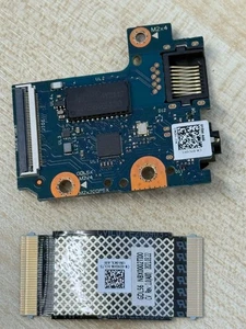 GDL56 RJ45 LAN Board Audio I/O Daughter Board 07C6KC w/Cable 0D5GXM - Picture 1 of 3