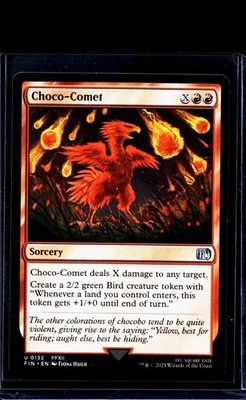 2025 MTG Magic the Gathering FF FIN Final Fantasy #132 Choco-Comet  Chocobo WOTC - Image 1 of 2