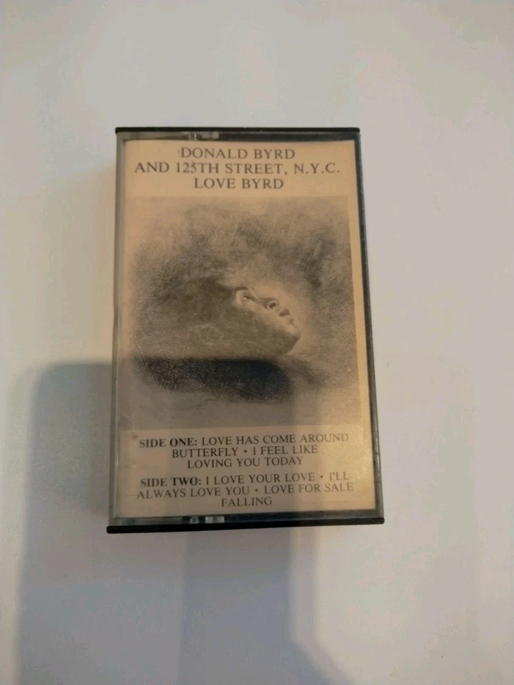 DONALD BYRD AND 125TH STREET NYC - CASSETTE TAPE - LOVE BYRD WITH PAPER LABELS Foto 1 de 3