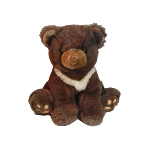 Oso de peluche vintage America Wego marrón peluche fiesta animal de peluche 90146 Tush TAG - Imagen 1 de 12