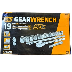 GearWrench 19 Piece SAE Socket Set 1/2” - Picture 1 of 1