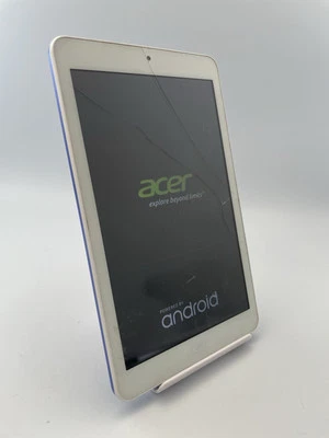 Acer Iconia One 8 B1-850 Blue 8" 16GB Wi-Fi 5MP 1GB Ram Android Tablet Cracked - Image 1 of 4