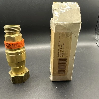 Cash Acme PSL 50psi Pressure Limiting Cryogenic Relief Valve 3/4" Hose - Image 1 of 2