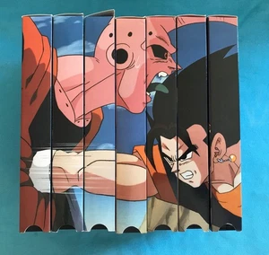 DragonBall Z Fusion Saga Uncut VHS Set Complete 7 Tapes DBZ - Foto 1 di 11
