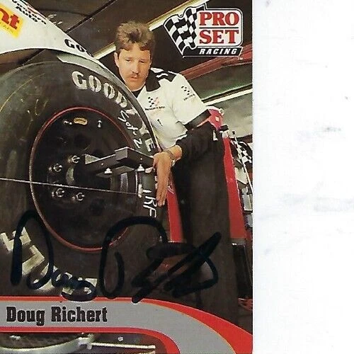 DOUG RICHERT SIGNED 1992 PRO SET #131 - NASCAR - Image 1 of 1