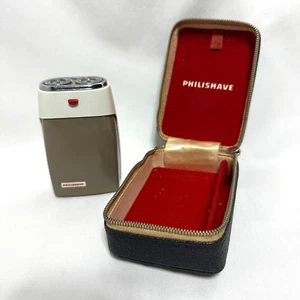 OLD RETRO VINTAGE PHILIPS PHILISHAVE electric razor SHAVING shaver TV FILM PROP - Picture 1 of 4