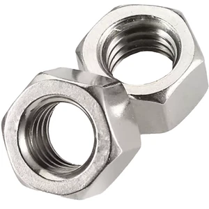 Hexagon Full Nut Steel Zinc Plated Grade 8 High Tensile DIN 934 - Picture 1 of 25