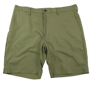 $138 Polo Ralph Lauren Olive Green Slim Fit Dobby Shorts Mens Size 38 - Picture 1 of 9