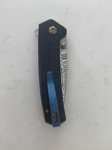 We Knife Co Ltd Culex Button Lock 21026B-DS1 Knife Damasteel a Black Bronze - Picture 1 of 9