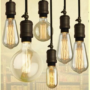 Ampoule E27 Dimmable 60W Vintage Retro Edison Antique 240V Lampe Ampoule - Imagen 1 de 48