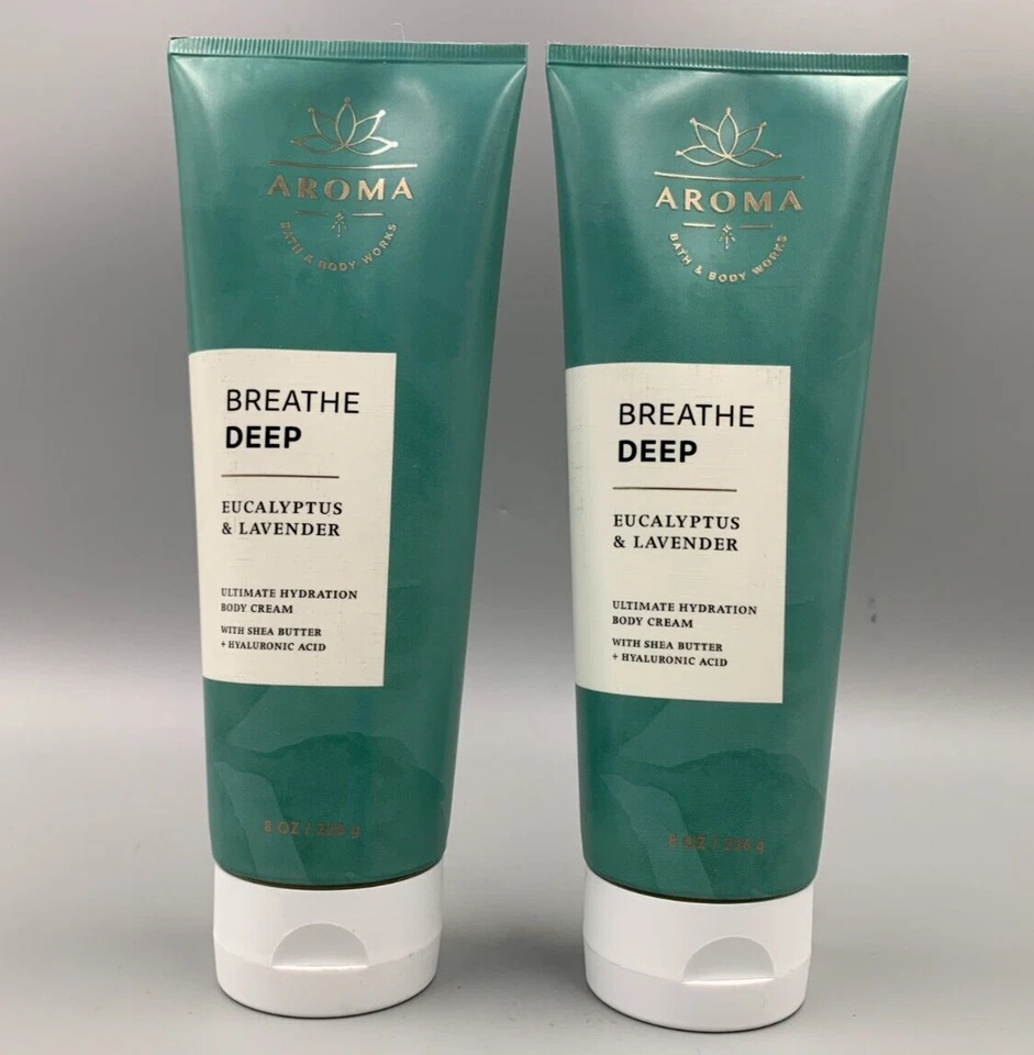Crema hidratante lavanda eucalipto profundo Bath & Body Works Breathe S/2 #9328 Foto 1 de 1