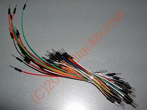 1-2x Kabel-satz 65Stck. Steckbrücken Steckboard  Breadboard Drahtbrücken Jumper - Bild 1 von 3