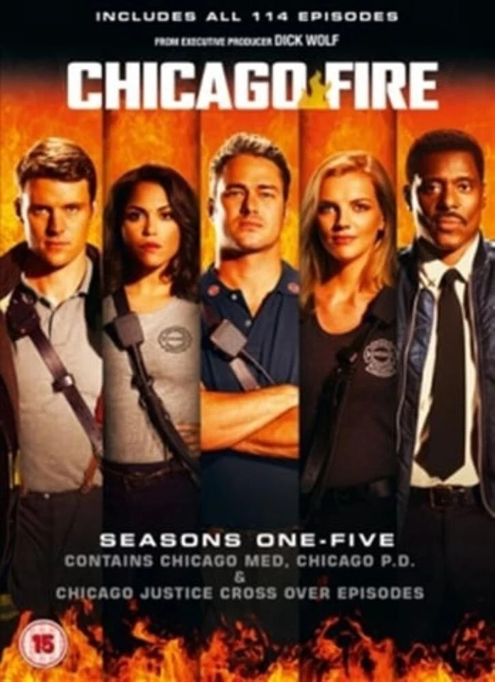 Chicago Fire - Seasons 1-5 DVD Drama, Television (2017) - Image 1 of 1
