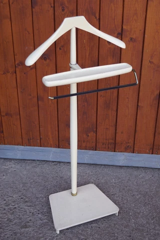 60er Wardrobe Valet Stand Stummer Servant Coat Stand Vintage 70er 1 Cover